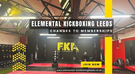 Important Update: Changes to Membership and Personal Training Prices at Elemental Kickboxing Leeds