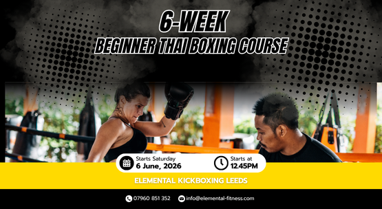 6 Week Beginners Thai Boxing Course