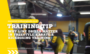 Why Line Drills Matter in Freestyle Karate & Kickboxing Training