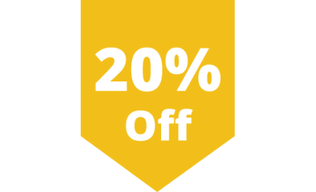 Book your induction for and receive 20% off